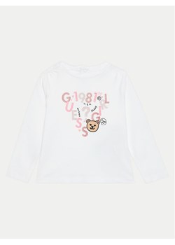 Guess Bluzka K4BI05 J1314 Biały Regular Fit - id: 0000304229817 - marki Guess - 181145328 Guess Bluzka K4BI05 J1314 Biały Regular Fit ze sklepu MODIVO w kategorii Bluzki dziewczęce - zdjęcie 181145328