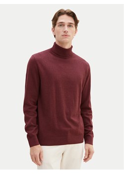Tom Tailor Golf 1038202 Bordowy Regular Fit ze sklepu MODIVO w kategorii Swetry męskie - zdjęcie 181145329