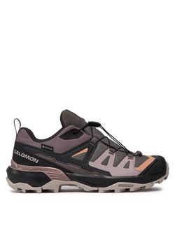 Salomon Sneakersy X Ultra 360 GORE-TEX L47449400 Fioletowy ze sklepu MODIVO w kategorii Buty trekkingowe damskie - zdjęcie 181145408