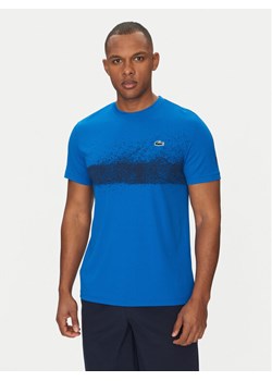Lacoste T-Shirt TH8986 Niebieski Regular Fit ze sklepu MODIVO w kategorii T-shirty męskie - zdjęcie 181145466