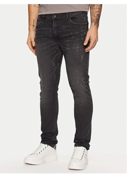 KARL LAGERFELD Jeansy 265801 551832 Czarny Slim Fit ze sklepu MODIVO w kategorii Jeansy męskie - zdjęcie 181145477