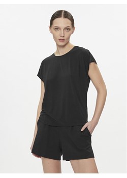 Calvin Klein Underwear Koszulka piżamowa 000QS7157E Czarny Relaxed Fit ze sklepu MODIVO w kategorii Piżamy damskie - zdjęcie 181145499