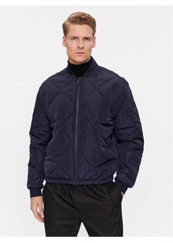 Calvin Klein Kurtka bomber Signature K10K111880 Granatowy Regular Fit ze sklepu MODIVO w kategorii Kurtki męskie - zdjęcie 181145567