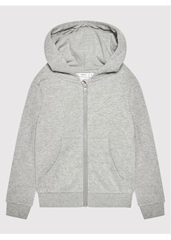 NAME IT Bluza 13194878 Szary Regular Fit ze sklepu MODIVO w kategorii Bluzy dziewczęce - zdjęcie 181145587
