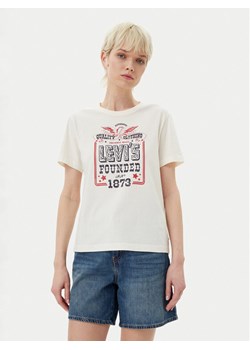 Levi's® T-Shirt A8802-0041 Biały Standard Fit ze sklepu MODIVO w kategorii Bluzki damskie - zdjęcie 181145679