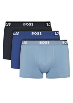 BOSS Komplet 3 par bokserek Trunk 3P Power 50531684 Niebieski ze sklepu MODIVO w kategorii Majtki męskie - zdjęcie 181145759