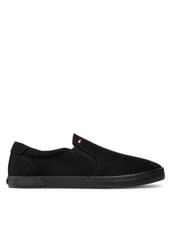 Tommy Hilfiger Tenisówki Iconic Slip On FM0FM00597 Czarny ze sklepu MODIVO w kategorii Trampki męskie - zdjęcie 181145765