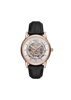 Emporio Armani Zegarek Meccanico AR60007 Czarny ze sklepu MODIVO w kategorii Zegarki - zdjęcie 181145839
