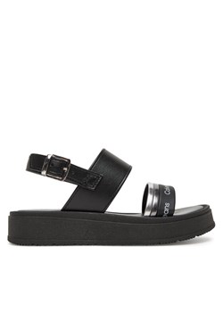 Calvin Klein Jeans Sandały V4A2-82053-0371X M Czarny ze sklepu MODIVO w kategorii Sandały dziecięce - zdjęcie 181145878