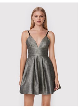 Pinko Sukienka koktajlowa Angelina 1G18F1 A04A Srebrny Slim Fit ze sklepu MODIVO w kategorii Sukienki - zdjęcie 181145905