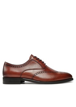 Aldo Półbuty Donald 13814416 Brązowy ze sklepu MODIVO w kategorii Buty eleganckie męskie - zdjęcie 181145915