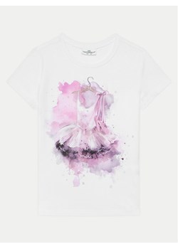 Coccodrillo T-Shirt WC5143202VGA Biały Regular Fit ze sklepu MODIVO w kategorii Bluzki dziewczęce - zdjęcie 181145937