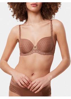 Triumph Biustonosz z fiszbiną Azalea Florale WP 10184809 Brązowy - id: 0000303306182 - marki Triumph - 181145949 Triumph Biustonosz z fiszbiną Azalea Florale WP 10184809 Brązowy ze sklepu MODIVO w kategorii Biustonosze - zdjęcie 181145949