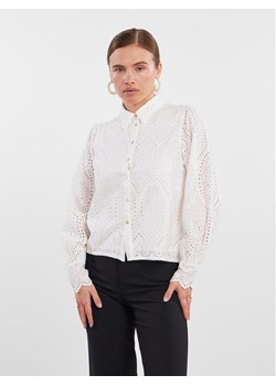 YAS Koszula 26030708 Biały Regular Fit ze sklepu MODIVO w kategorii Koszule damskie - zdjęcie 181146006