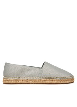 Calvin Klein Espadryle Flat Espadrille - Jacq HW0HW02467 Szary ze sklepu MODIVO w kategorii Espadryle damskie - zdjęcie 181146028