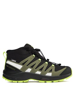 Salomon Trekkingi Xa Pro V8 Mid Climasalomon™ Waterproof L47289400 Czarny ze sklepu MODIVO w kategorii Buty trekkingowe dziecięce - zdjęcie 181146116