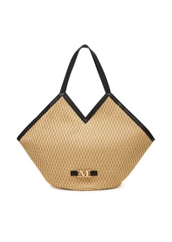 Max Mara Beachwear Torebka 2516511079650 Beżowy ze sklepu MODIVO w kategorii Torby letnie - zdjęcie 181146187