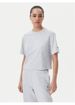 Champion T-Shirt 117874 Szary Regular Fit ze sklepu MODIVO w kategorii Bluzki damskie - zdjęcie 181146218
