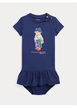 Polo Ralph Lauren Sukienka codzienna 310909701001 Granatowy Regular Fit ze sklepu MODIVO w kategorii Body niemowlęce - zdjęcie 181146249