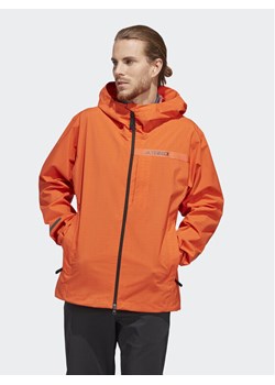 adidas Kurtka przeciwdeszczowa Terrex Multi RAIN.RDY HM4052 Pomarańczowy Regular Fit ze sklepu MODIVO w kategorii Kurtki męskie - zdjęcie 181146315