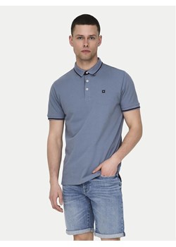 Only & Sons Polo Fletcher 22024827 Niebieski Regular Fit ze sklepu MODIVO w kategorii T-shirty męskie - zdjęcie 181146357