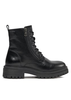 Geox Trapery D Iridea F D16HRF 00043 C9999 Czarny ze sklepu MODIVO w kategorii Workery damskie - zdjęcie 181146366