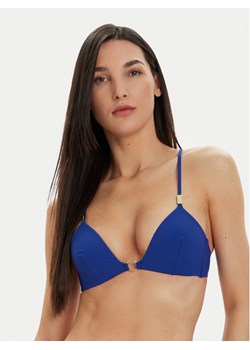 Calvin Klein Swimwear Góra od bikini KW0KW02382 Granatowy ze sklepu MODIVO w kategorii Stroje kąpielowe - zdjęcie 181146406