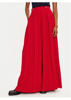 TWINSET Spodnie palazzo 242TT2172 Czerwony Wide Leg ze sklepu MODIVO w kategorii Spodnie damskie - zdjęcie 181146426