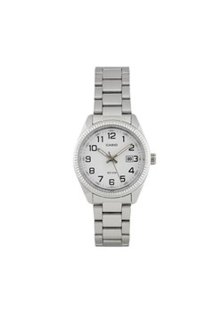 Casio Zegarek LTP-1302PD-7BVEG Srebrny ze sklepu MODIVO w kategorii Zegarki - zdjęcie 181146438