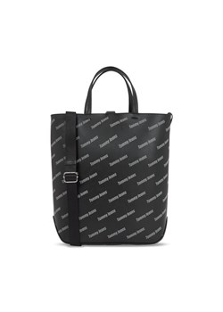 Tommy Jeans Torebka Tjw Must Tote Aov Print AW0AW15646 Czarny ze sklepu MODIVO w kategorii Torby Shopper bag - zdjęcie 181146518