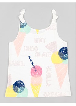 Zippy Top ZKGAP0303 23037 Biały Regular Fit ze sklepu MODIVO w kategorii Bluzki dziewczęce - zdjęcie 181146547