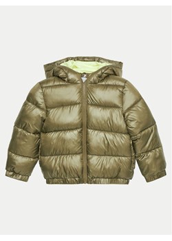 Guess Kurtka puchowa N4BL01 WEGY0 Zielony Relaxed Fit ze sklepu MODIVO w kategorii Kurtki chłopięce - zdjęcie 181146615