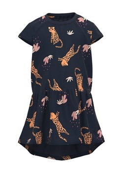 NAME IT Sukienka 13217564 Granatowy Regular Fit ze sklepu MODIVO w kategorii Sukienki dziewczęce - zdjęcie 181146646