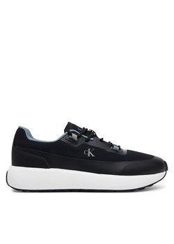 Calvin Klein Jeans Sneakersy Athleisure Runner Tech Ripstop YM0YM01205 Czarny ze sklepu MODIVO w kategorii Buty sportowe męskie - zdjęcie 181146736