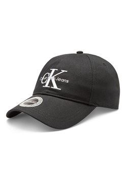 Calvin Klein Jeans Czapka z daszkiem Monogram K50K510061 Czarny ze sklepu MODIVO w kategorii Czapki z daszkiem męskie - zdjęcie 181146739