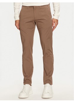 Marc O'Polo Chinosy 428 0189 10230 Beżowy Slim Fit ze sklepu MODIVO w kategorii Spodnie męskie - zdjęcie 181146828