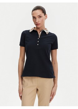 Barbour Polo LML0633NY13 Granatowy Regular Fit ze sklepu MODIVO w kategorii Bluzki damskie - zdjęcie 181146955