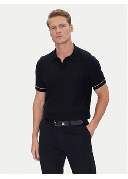 BOSS Sweter H-Jianluca 50537654 Granatowy Regular Fit ze sklepu MODIVO w kategorii Swetry męskie - zdjęcie 181147006