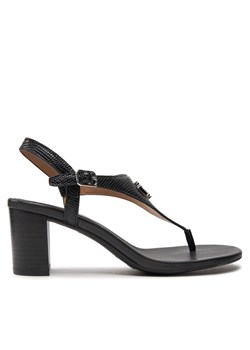 Lauren Ralph Lauren Sandały 802935564001 Czarny ze sklepu MODIVO w kategorii Sandały damskie - zdjęcie 181147165