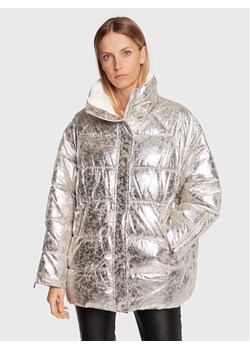 PINKO Kurtka zimowa Brunella 1 1G17Z5 A03G Srebrny Relaxed Fit ze sklepu MODIVO w kategorii Kurtki damskie - zdjęcie 181147176