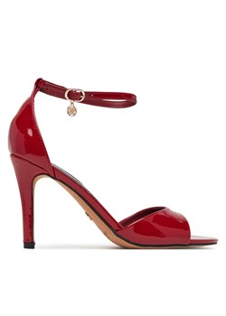 Nine West Sandały S4S16766 Czerwony ze sklepu MODIVO w kategorii Sandały damskie - zdjęcie 181147216