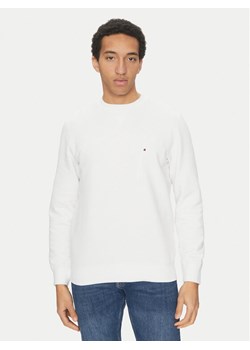 Tommy Hilfiger Bluza Essential MW0MW37232 Biały Regular Fit ze sklepu MODIVO w kategorii Bluzy męskie - zdjęcie 181147236