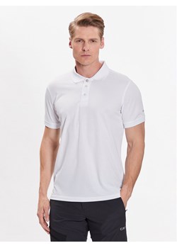 CMP Polo 3T60077 Biały Regular Fit ze sklepu MODIVO w kategorii T-shirty męskie - zdjęcie 181147337