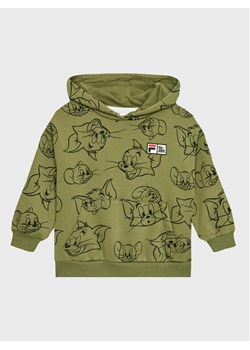 Fila Bluza Tulsa 771192 Zielony Regular Fit ze sklepu MODIVO w kategorii Bluzy chłopięce - zdjęcie 181147338
