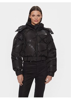 Versace Jeans Couture Kurtka puchowa 75HAU402 Czarny Regular Fit ze sklepu MODIVO w kategorii Kurtki damskie - zdjęcie 181147407