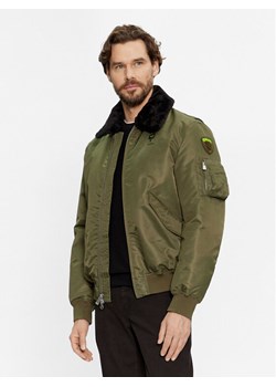 Blauer Kurtka bomber 23WBLUC02132 Zielony Regular Fit ze sklepu MODIVO w kategorii Kurtki męskie - zdjęcie 181147577