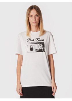 Silvian Heach T-Shirt PGA22022TS Biały Relaxed Fit ze sklepu MODIVO w kategorii Bluzki damskie - zdjęcie 181147615