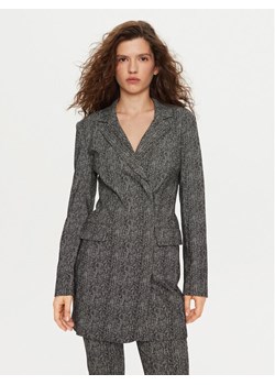 STAUD Sukienka dzianinowa Greenwich R24F7105HS Szary Slim Fit ze sklepu MODIVO w kategorii Sukienki - zdjęcie 181147706