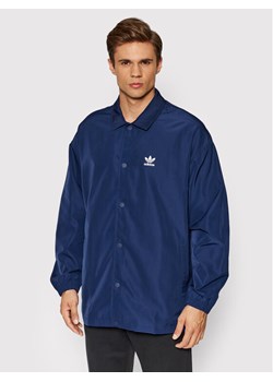 adidas Kurtka przejściowa adicolor Classics Trefoil H09128 Granatowy Loose Fit ze sklepu MODIVO w kategorii Kurtki męskie - zdjęcie 181147887