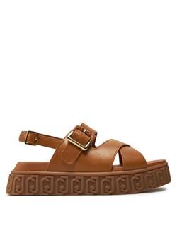 Liu Jo Sandały Lovely Sandal 01 BA4131 P0102 Brązowy ze sklepu MODIVO w kategorii Sandały damskie - zdjęcie 181147986